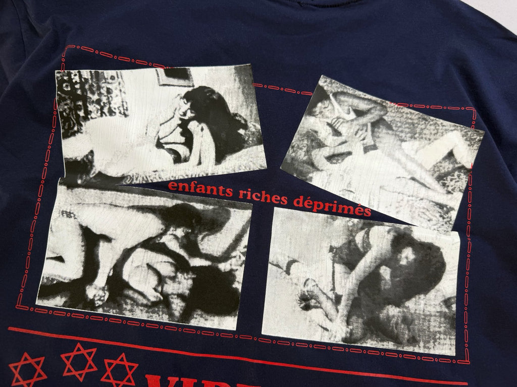 ER* Star Logo Navy Blue T-Shirt™