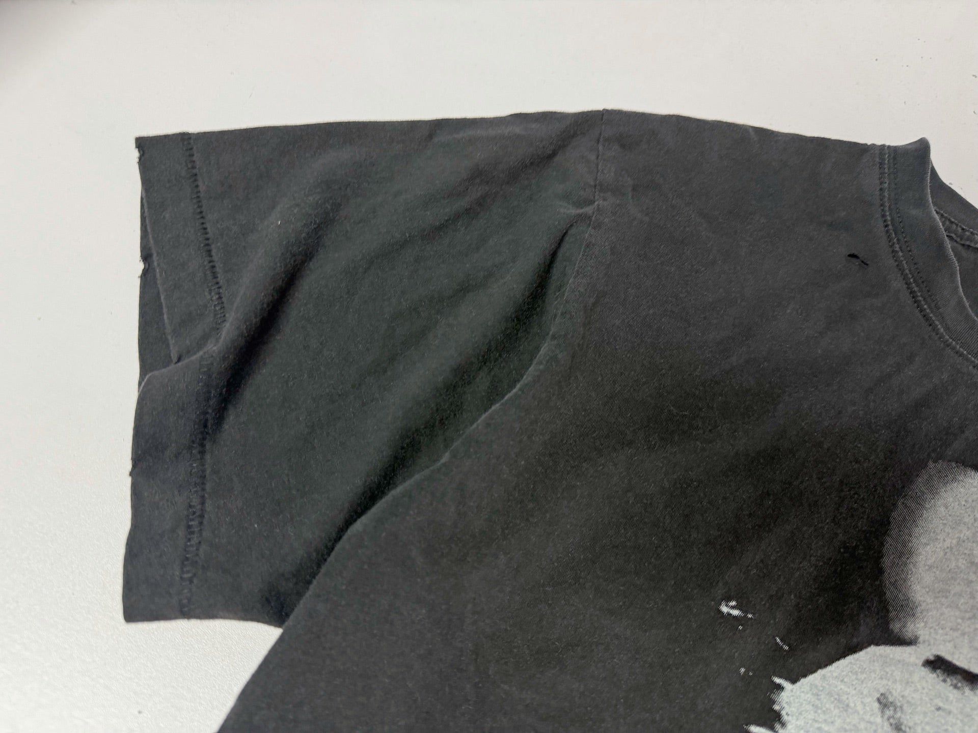 ER Distressed Loneliness Washed Black T-Shirt™*