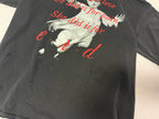 ER Distressed Loneliness Washed Black T-Shirt™*