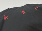 ER* Red Sade Graphic Washed Black T-Shirt™