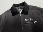 ER* Distressed Black Collar Gray Work Jacket™