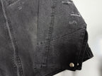 ER* Distressed Black Collar Gray Work Jacket™