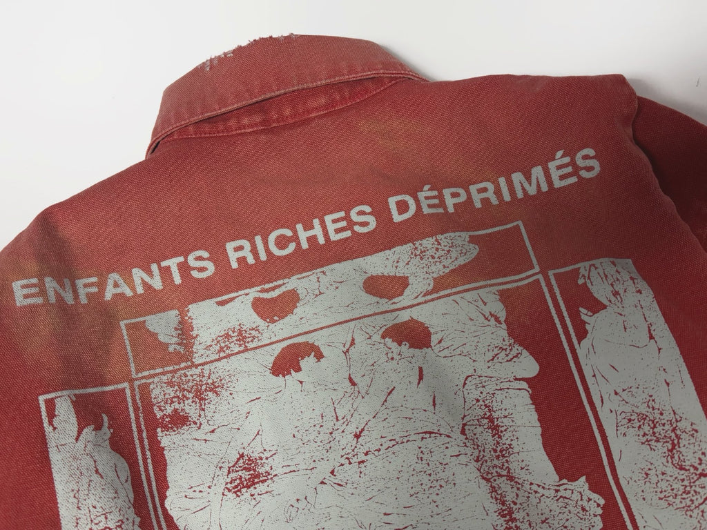 ER* Distressed Washed Red Work Jacket™