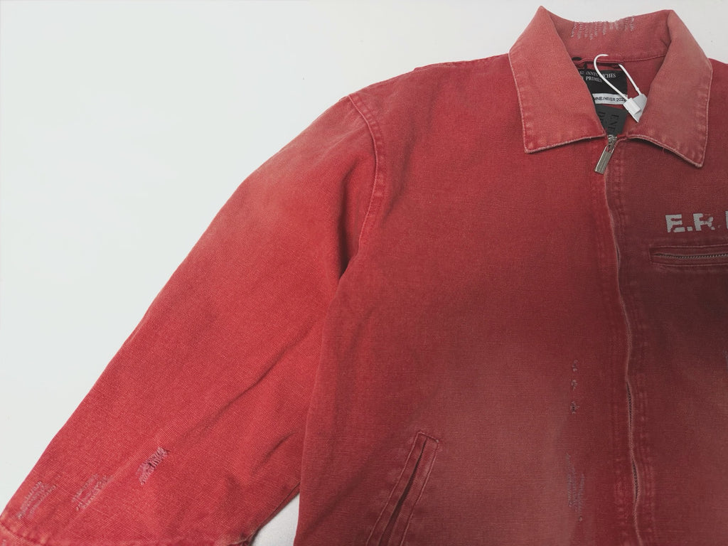 ER* Distressed Washed Red Work Jacket™