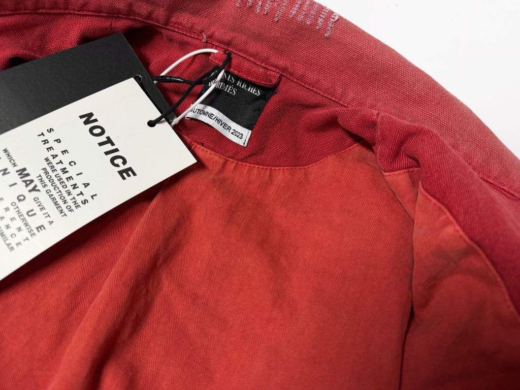 ER* Distressed Washed Red Work Jacket™