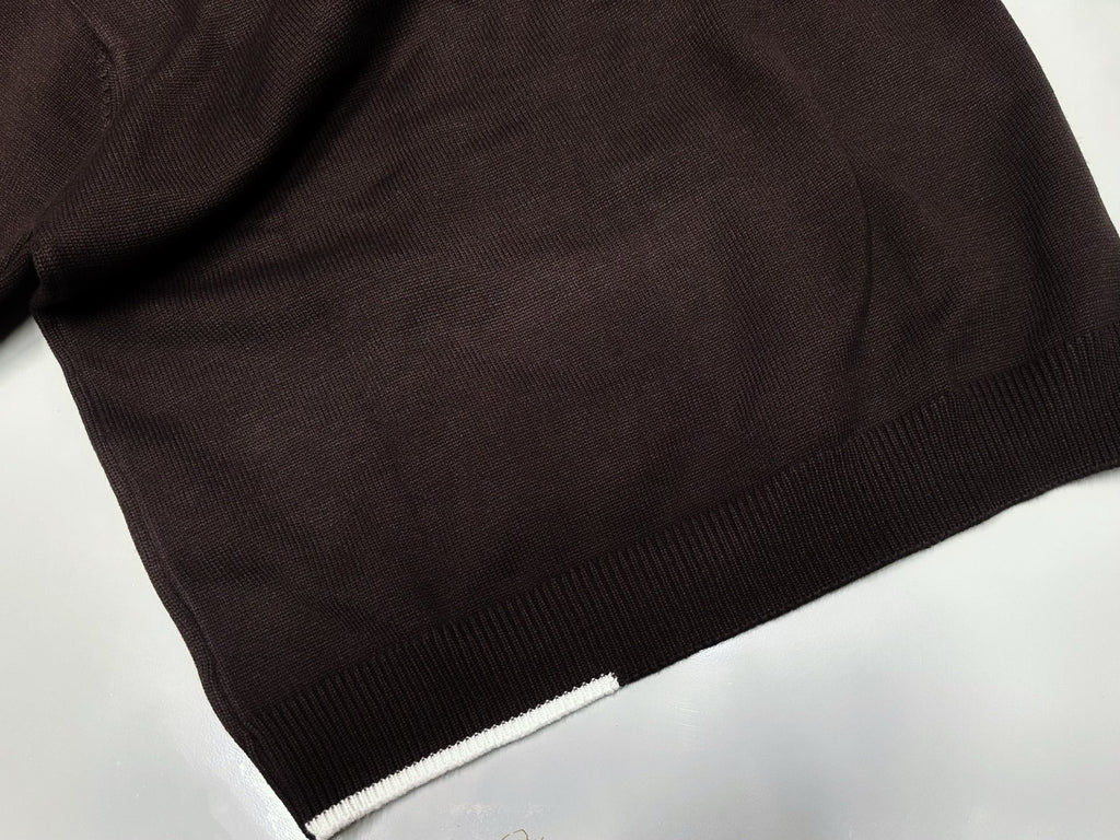 ER* Cartoon Graphic Maroon Knit Sweater™