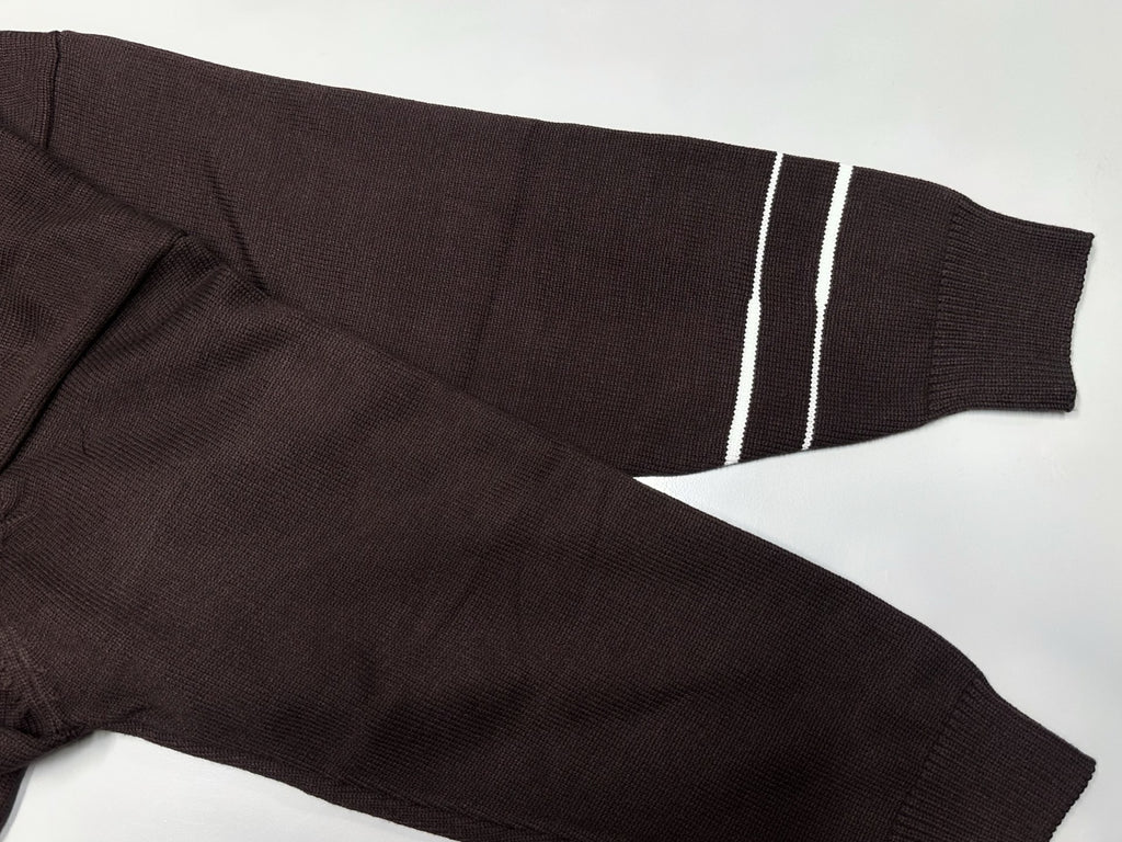 ER* Cartoon Graphic Maroon Knit Sweater™