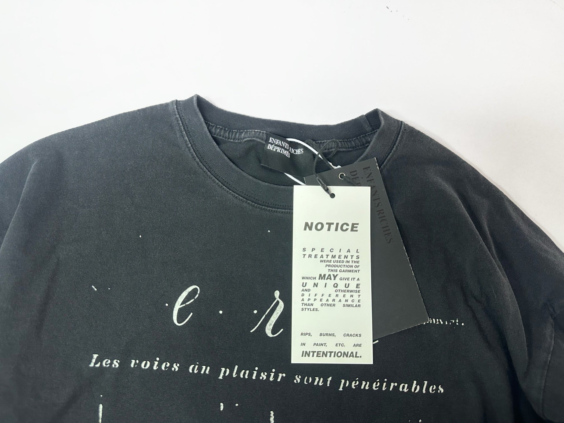 ER* Framed Portrait Washed Black Long Sleeve Shirt™