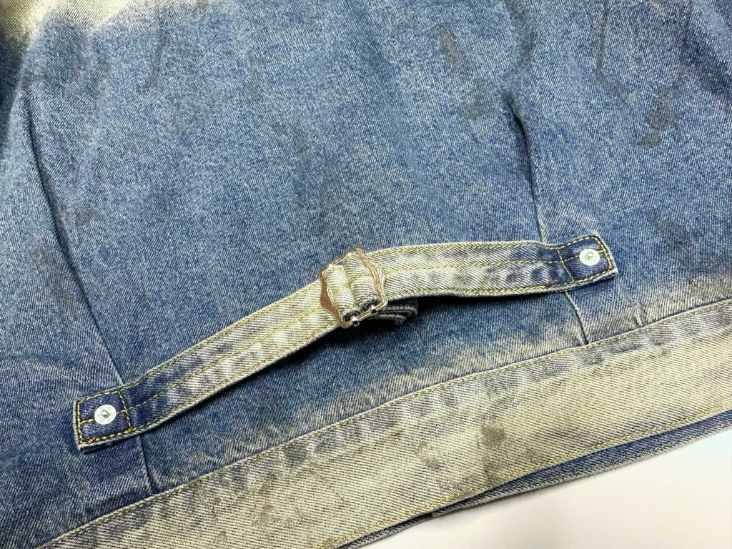 ER* Stained Light Wash Denim Jacket™