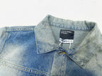 ER* Stained Light Wash Denim Jacket™
