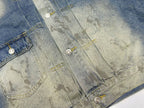 ER* Stained Light Wash Denim Jacket™