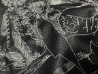 ER* Painter's Wives Black Leather Bomber Jacket™