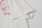 Pink & White Embroidered Cross White T-Shirt™