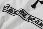 Vertical Cross Horseshoe Logo White T-Shirt™