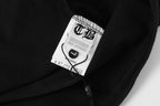 Vertical Cross Horseshoe Logo Black T-Shirt™