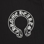 Ornate Double Cross Horseshoe Black T-Shirt™