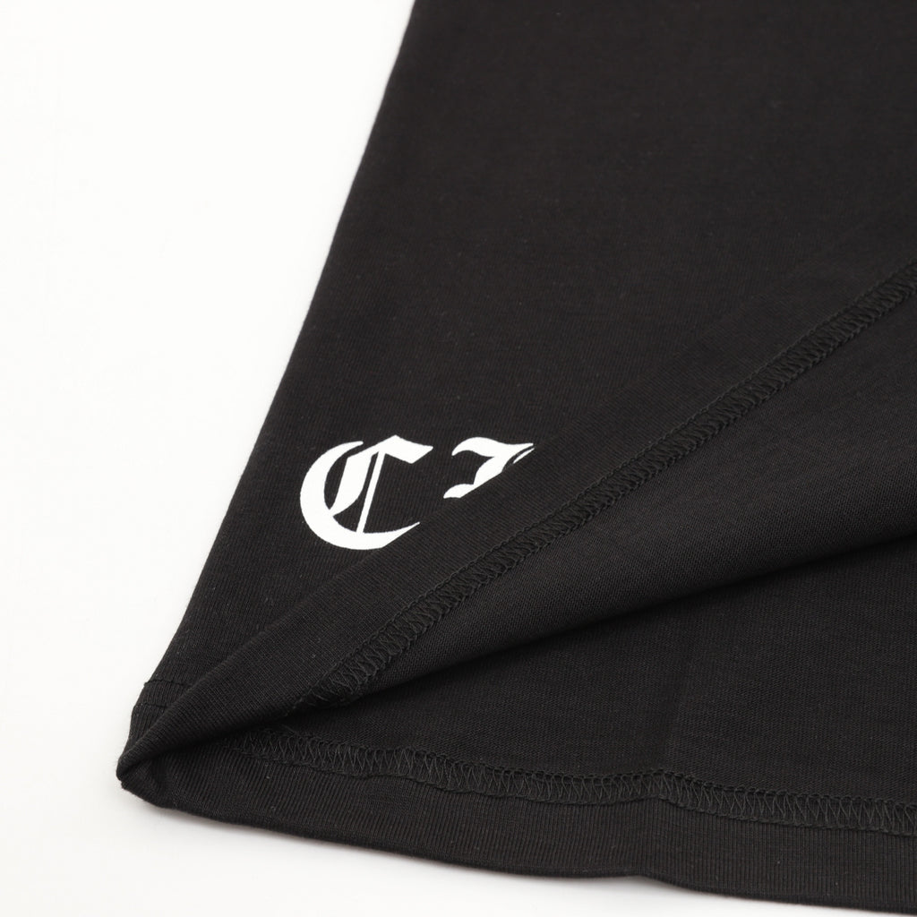 Ornate Double Cross Horseshoe Black T-Shirt™