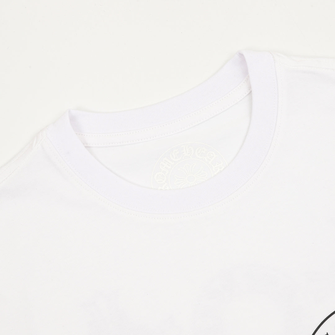 Ornate Double Cross Horseshoe White T-Shirt™