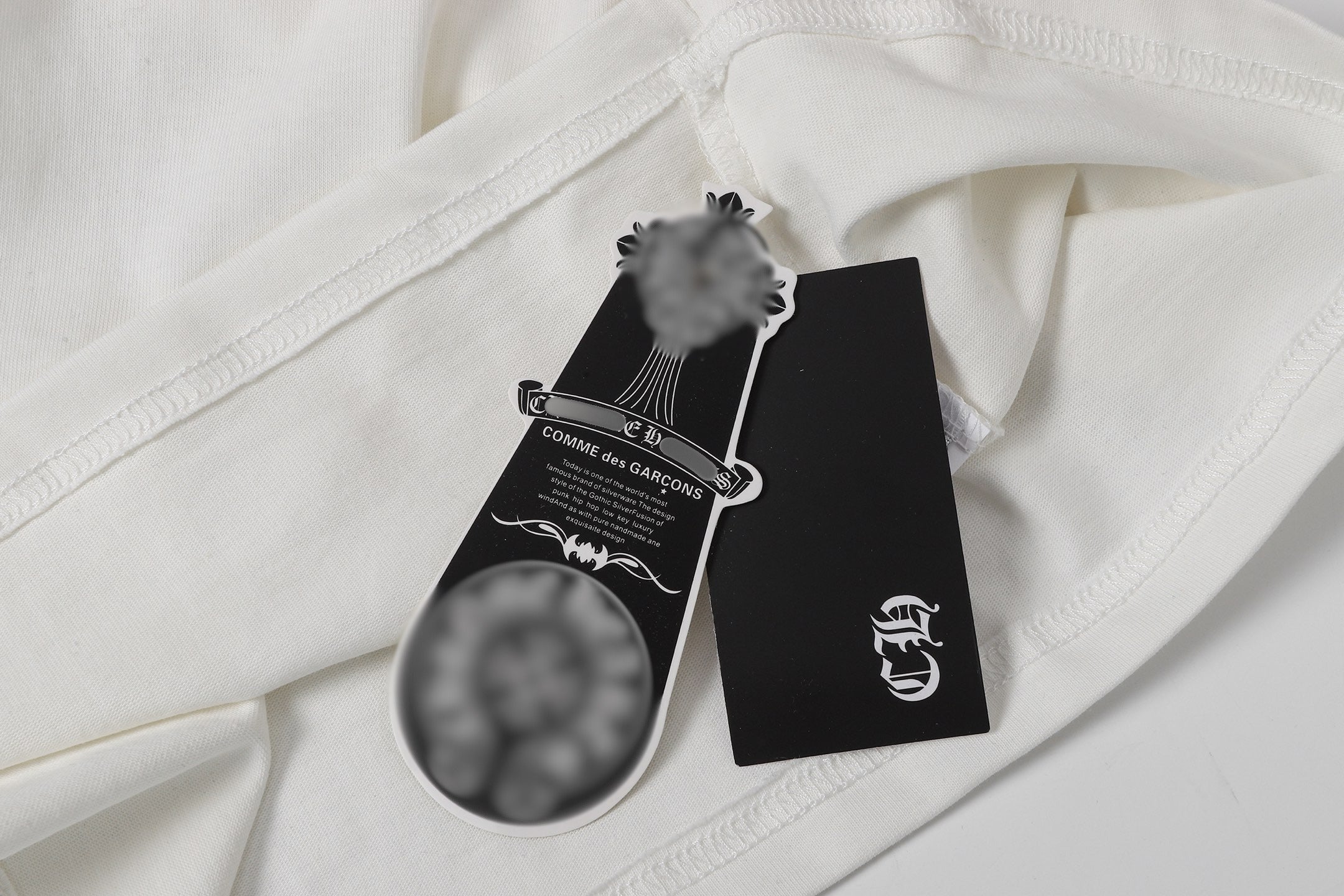 Red Pocket Logo White T-Shirt™
