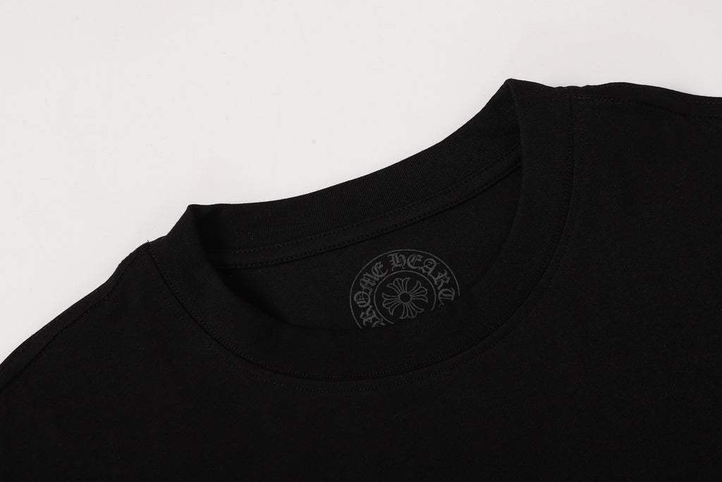 Red Pocket Logo Black T-Shirt™