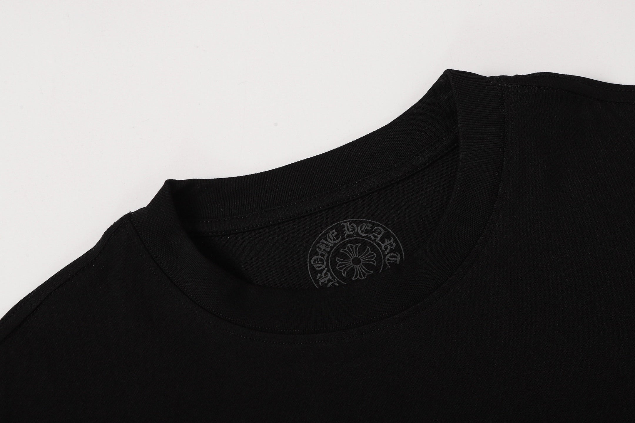 Red Pocket Logo Black T-Shirt™