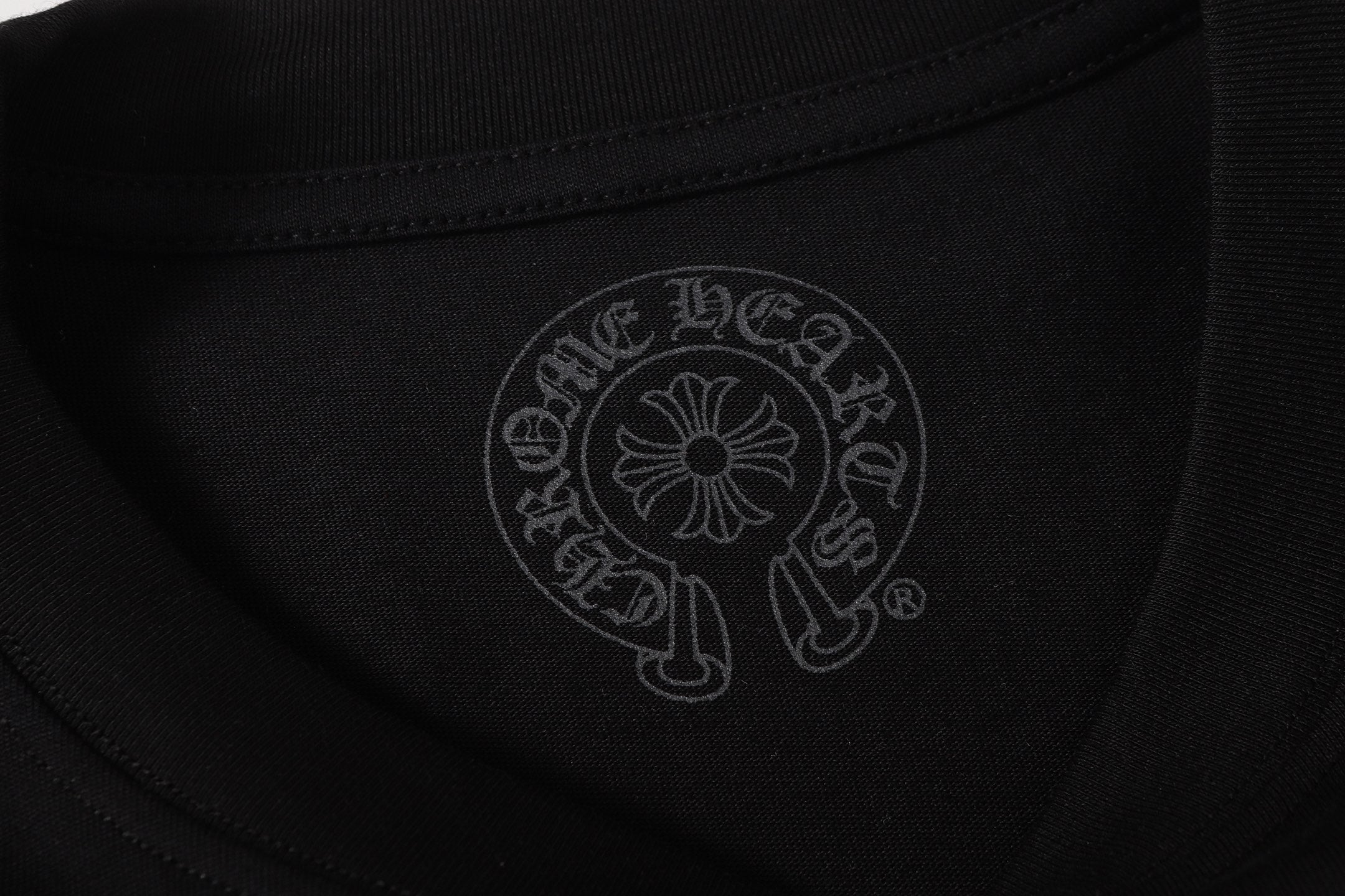 Red Pocket Logo Black T-Shirt™