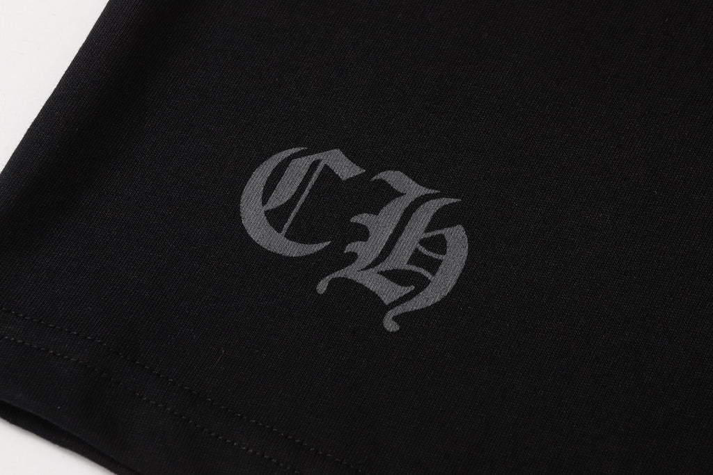 Red Pocket Logo Black T-Shirt™