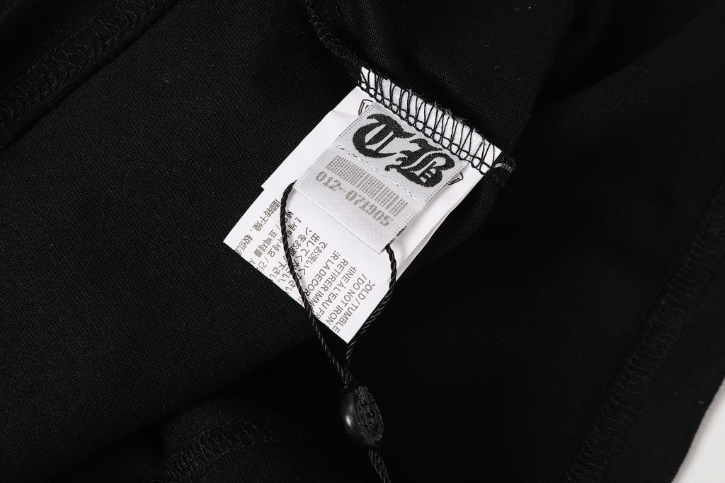 Red Pocket Logo Black T-Shirt™