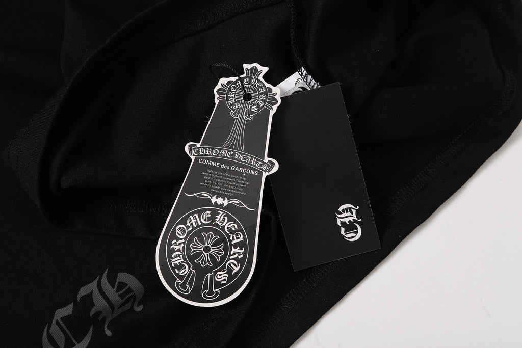 Red Pocket Logo Black T-Shirt™