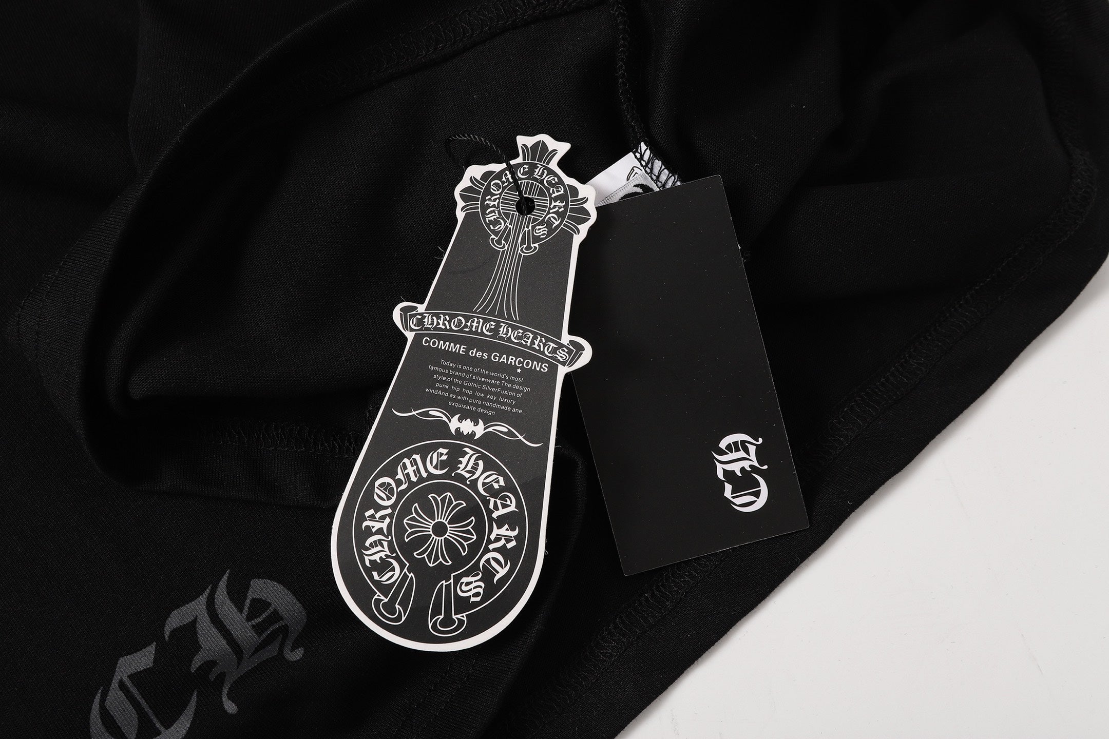 Red Pocket Logo Black T-Shirt™