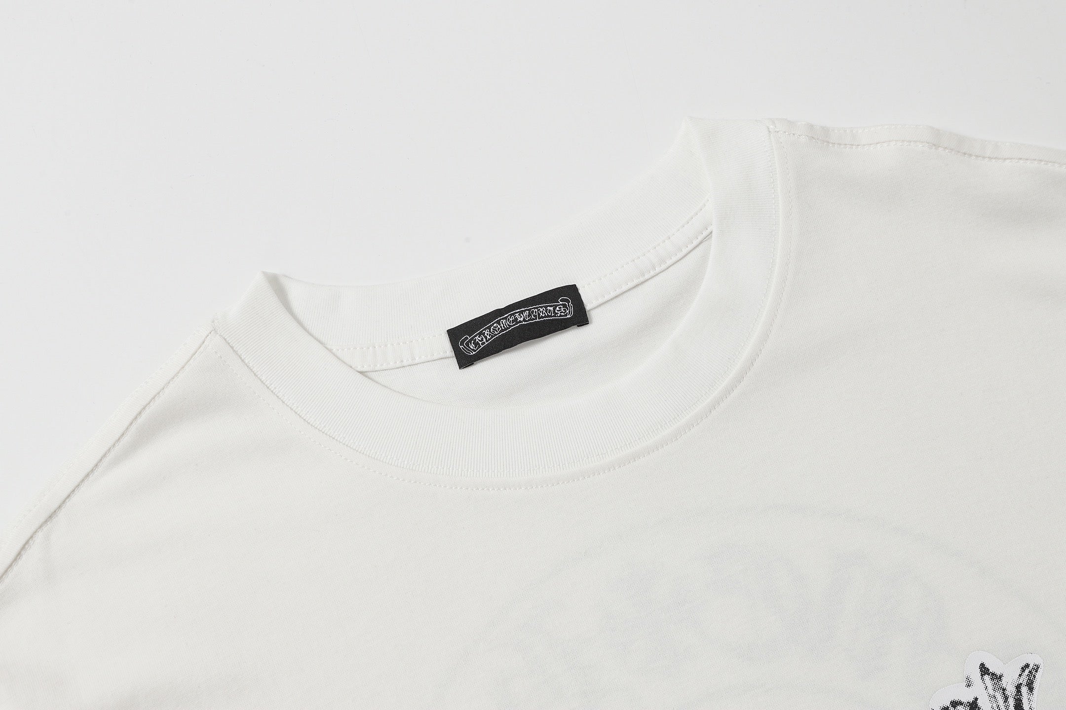 Cemetery Cross Patch White T-Shirt™