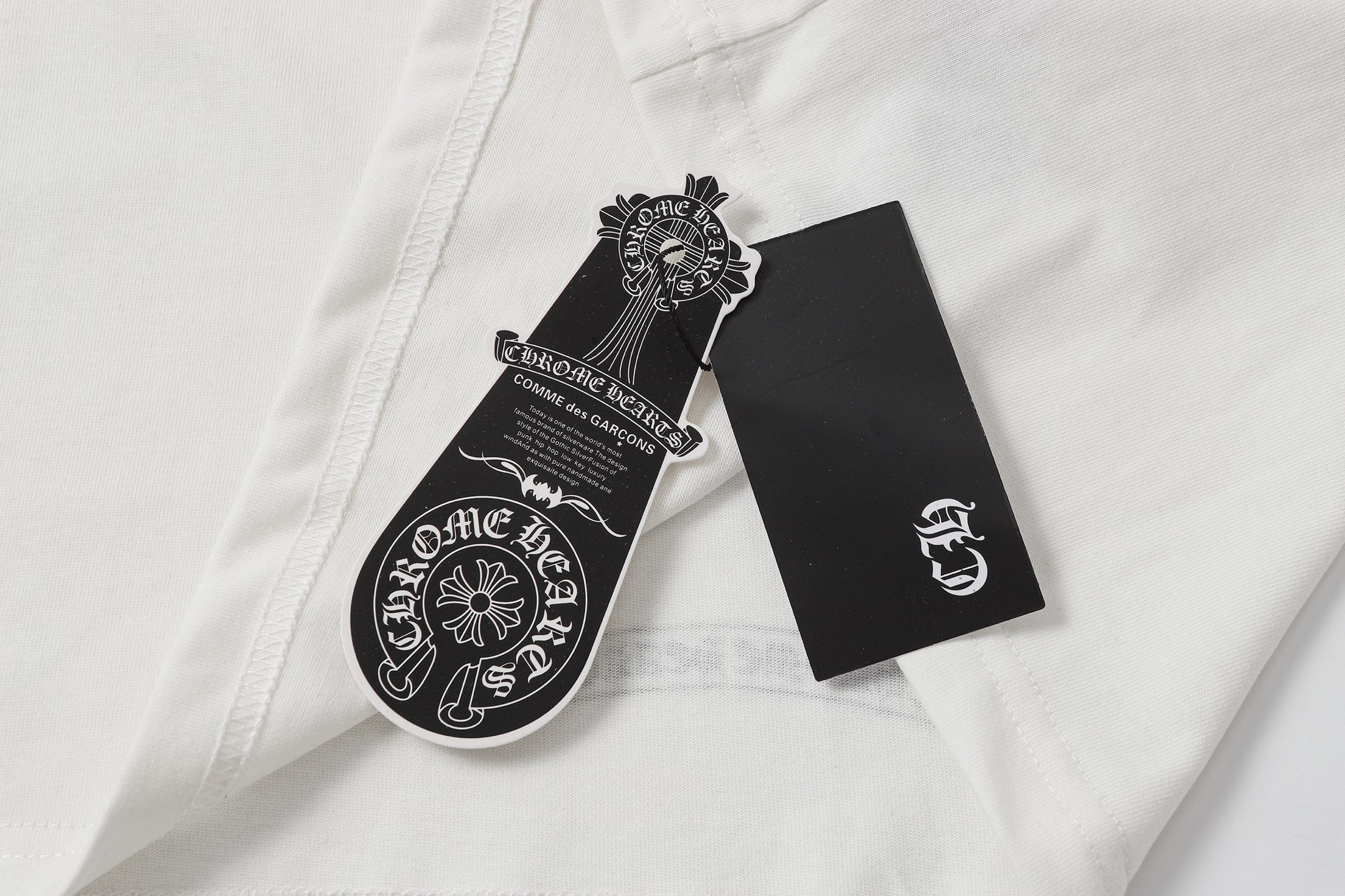 Cemetery Cross Patch White T-Shirt™