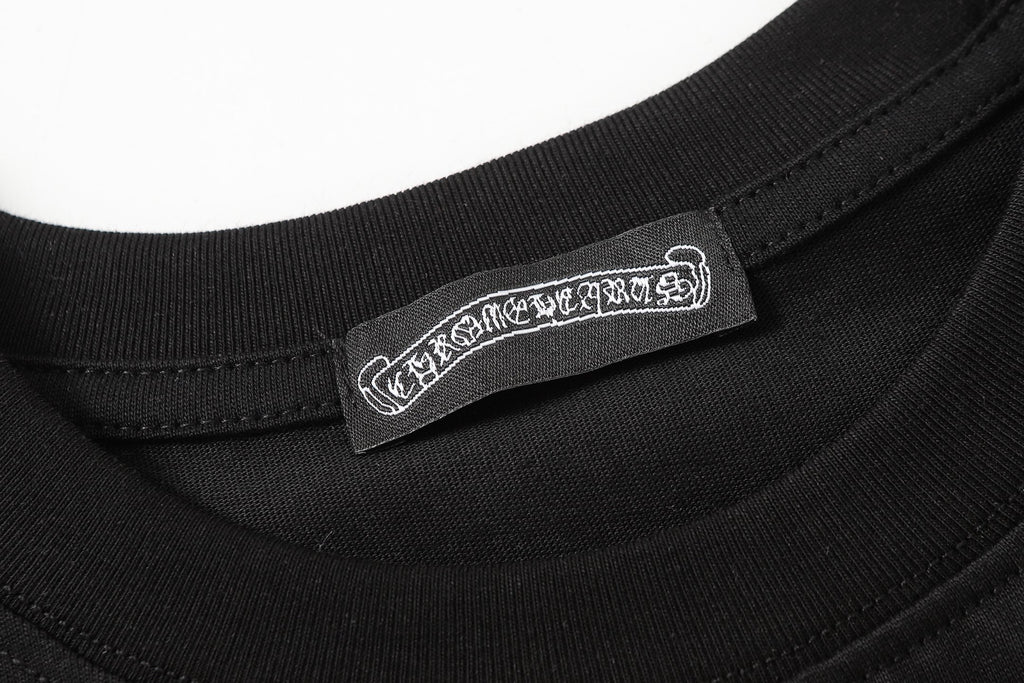 Cemetery Cross Patch Black T-Shirt™