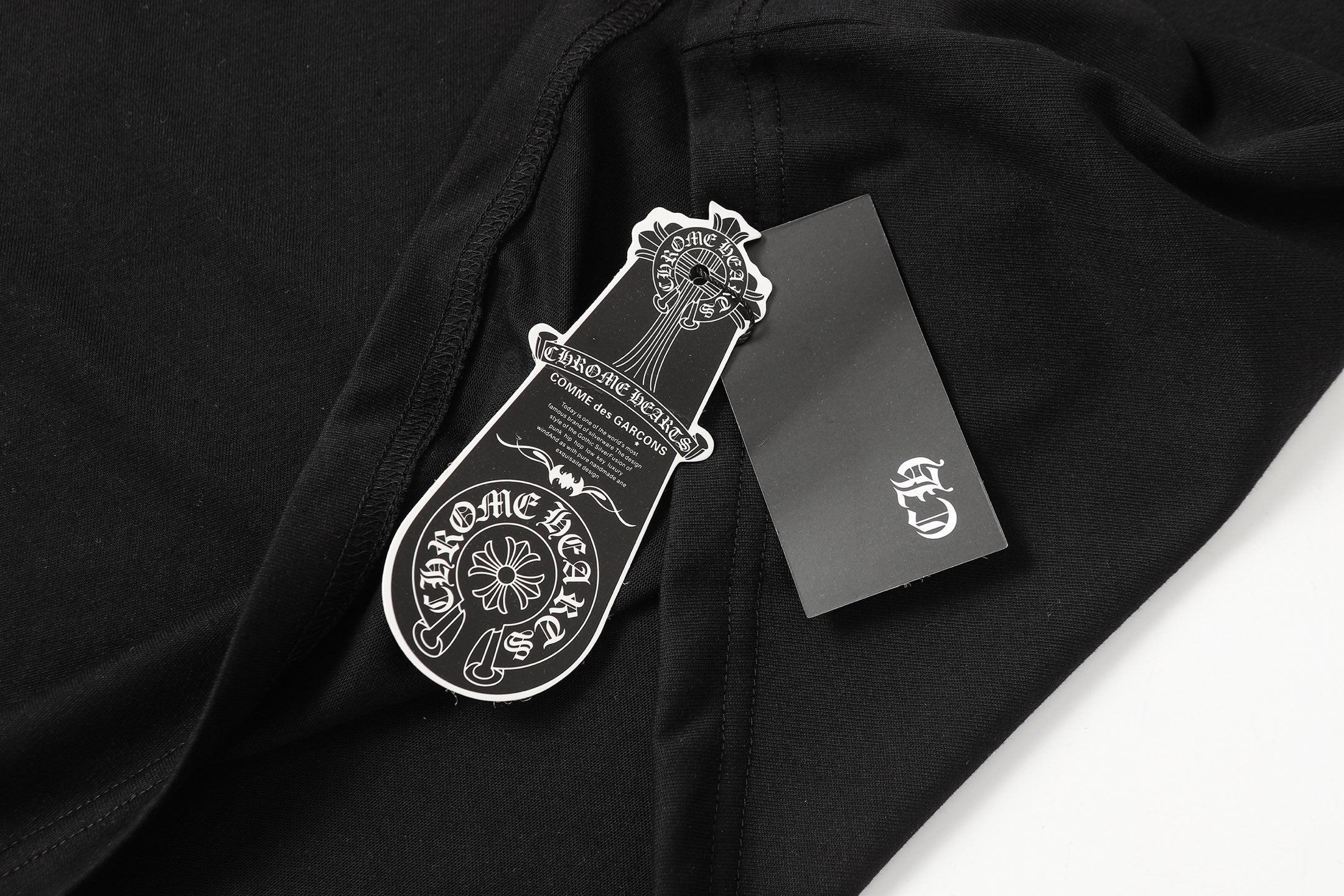 Cemetery Cross Patch Black T-Shirt™