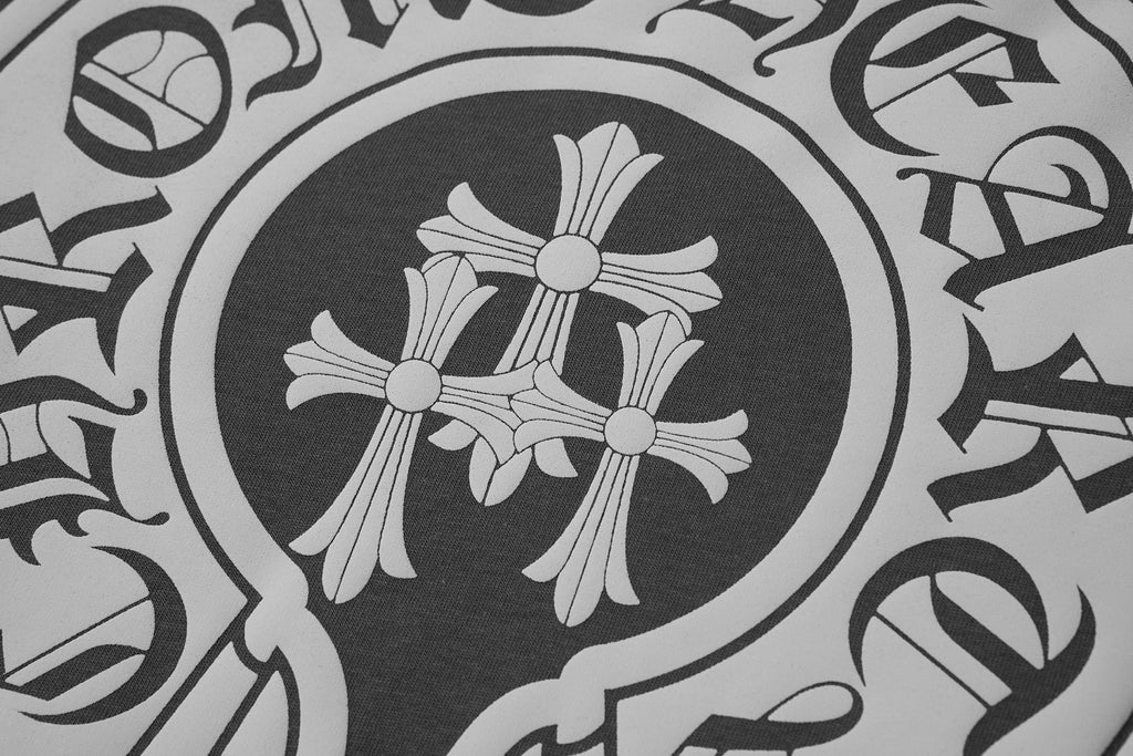 Triple Cross Horseshoe Los Angeles Gray T-Shirt™