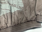 ER* Faded Graphic Brown Bomber Jacket™