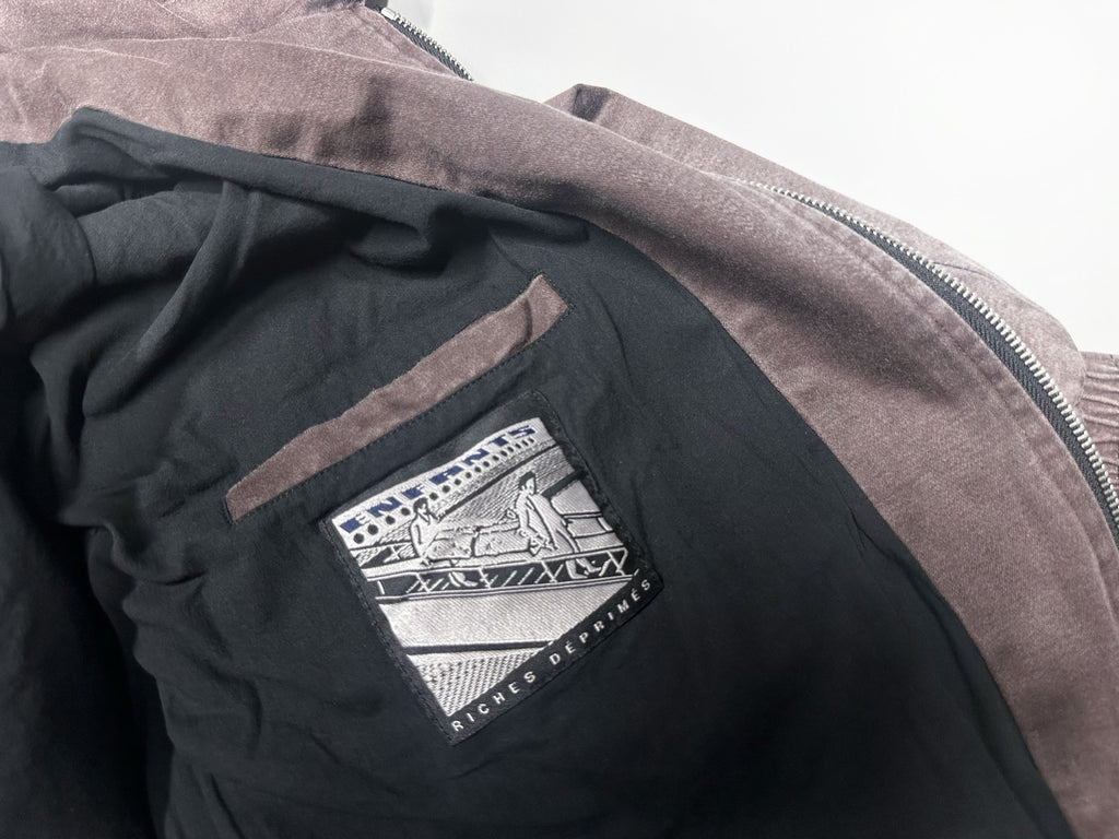 ER* Faded Graphic Brown Bomber Jacket™