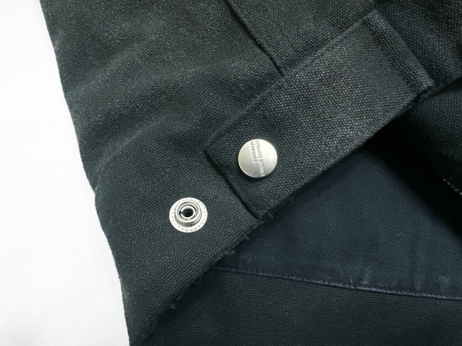 ER* Distressed Washed Black Work Jacket™