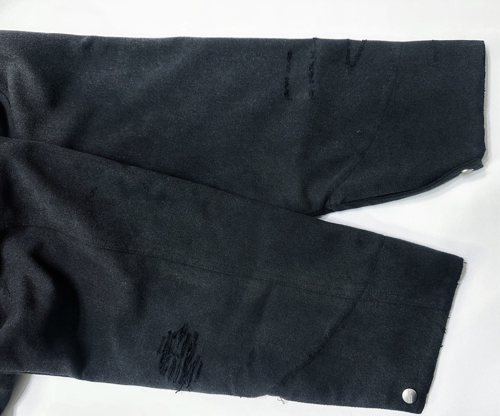 ER* Distressed Washed Black Work Jacket™