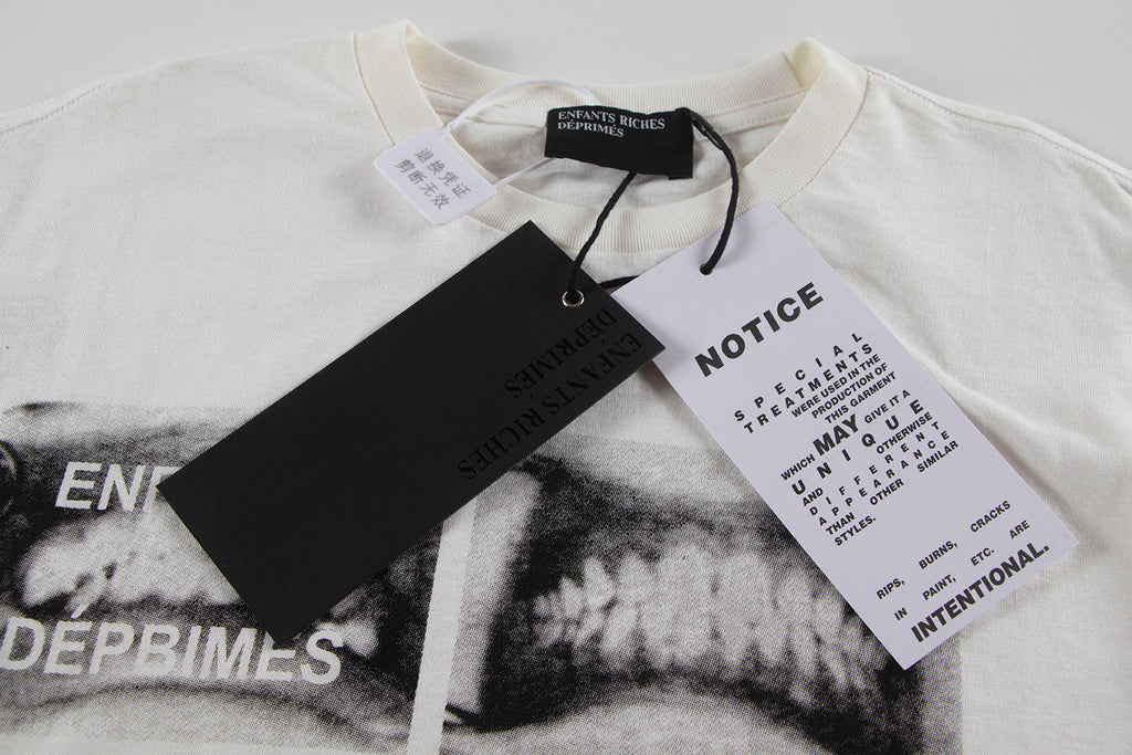 ER* Teeth Grid White T-Shirt™