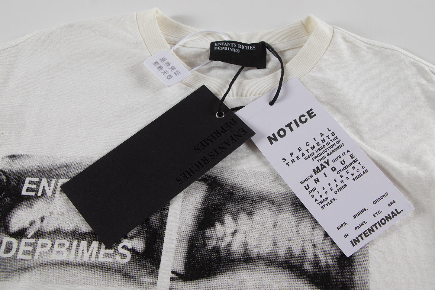 ER* Teeth Grid White T-Shirt™