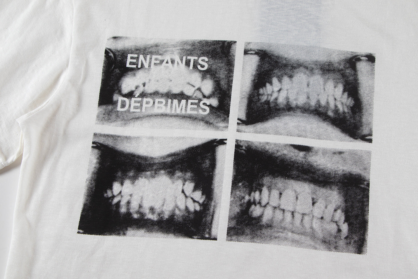ER* Teeth Grid White T-Shirt™