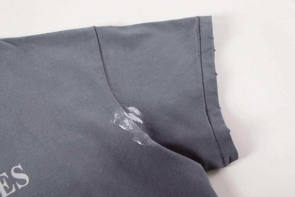 ER* Distressed Logo Gray T-Shirt™