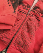 ER* Auto Destructive Art Red Hoodie™