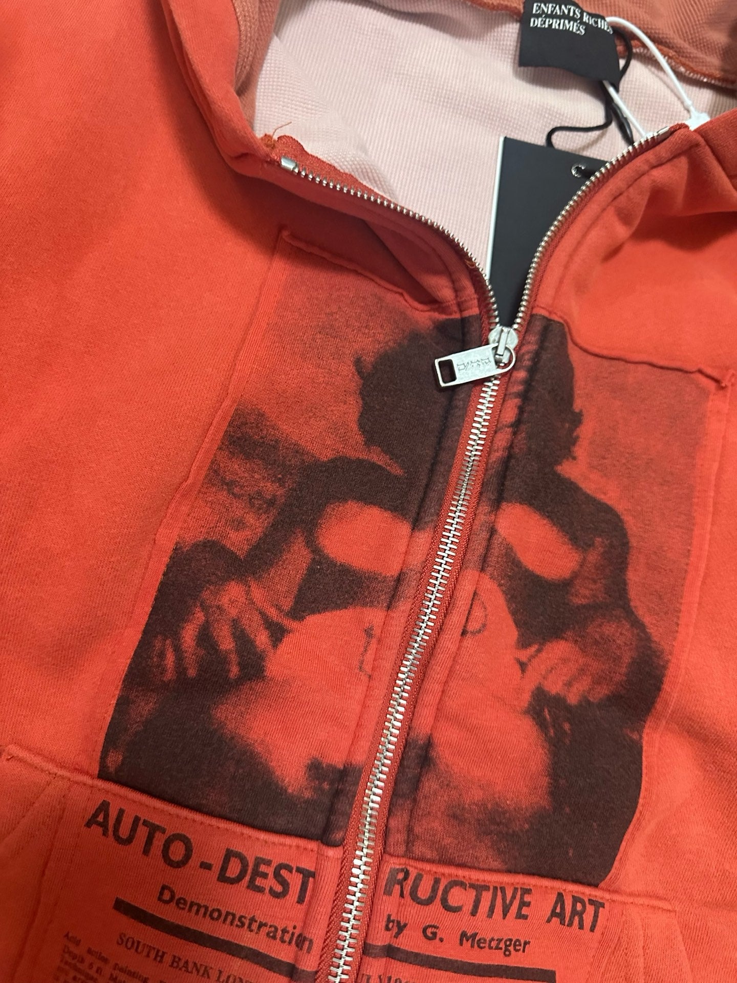ER* Auto Destructive Art Red Hoodie™