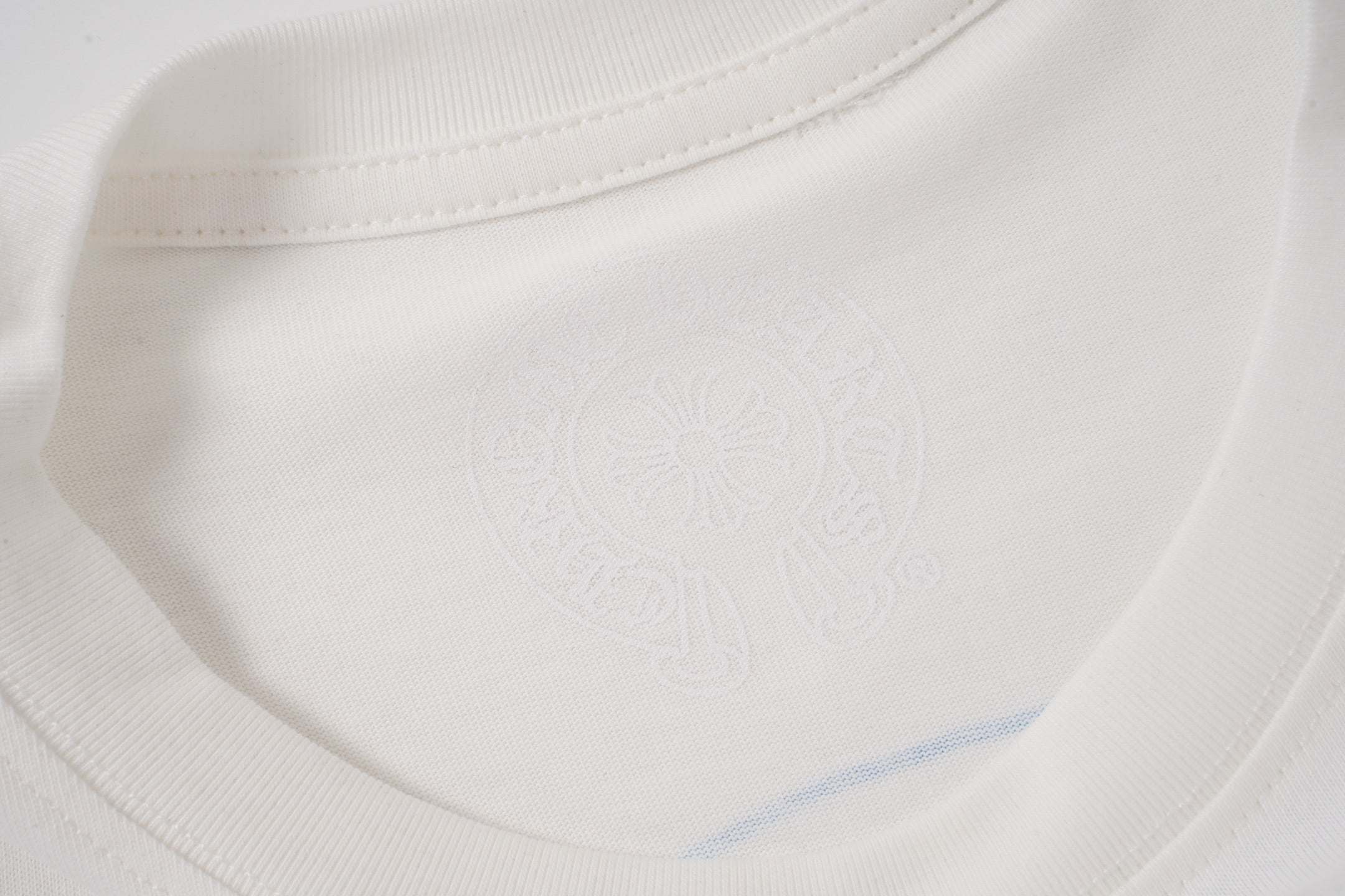 Blue Horseshoe Pocket White Long Sleeve™