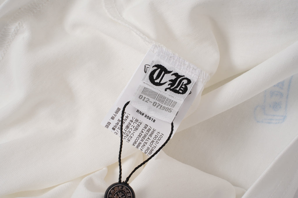 Blue Horseshoe Pocket White Long Sleeve™