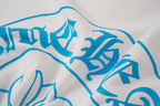 Blue Horseshoe Pocket White Long Sleeve™
