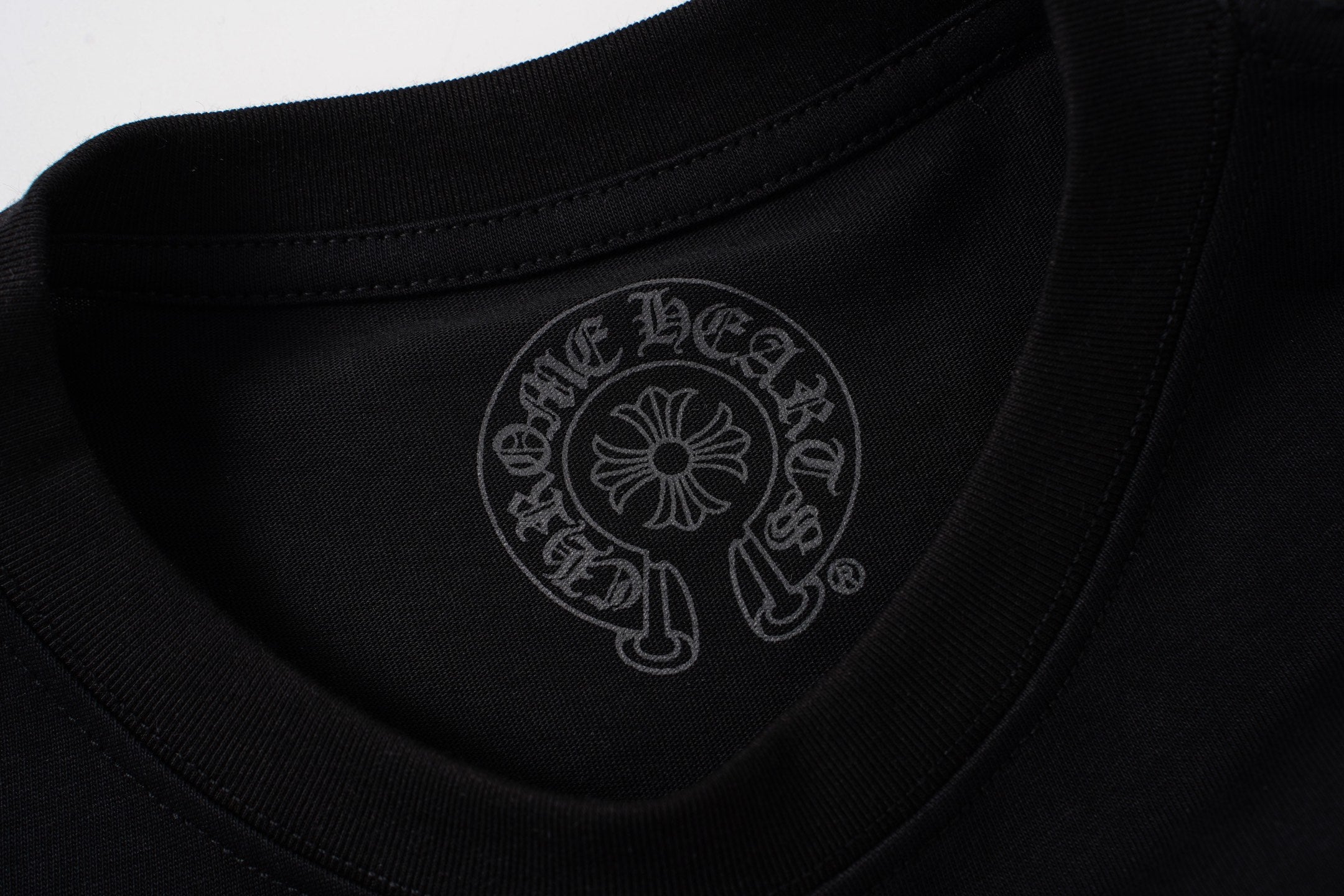 Blue Horseshoe Pocket Black Long Sleeve™