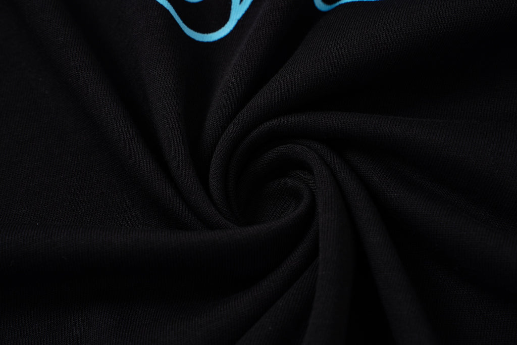 Blue Horseshoe Pocket Black Long Sleeve™